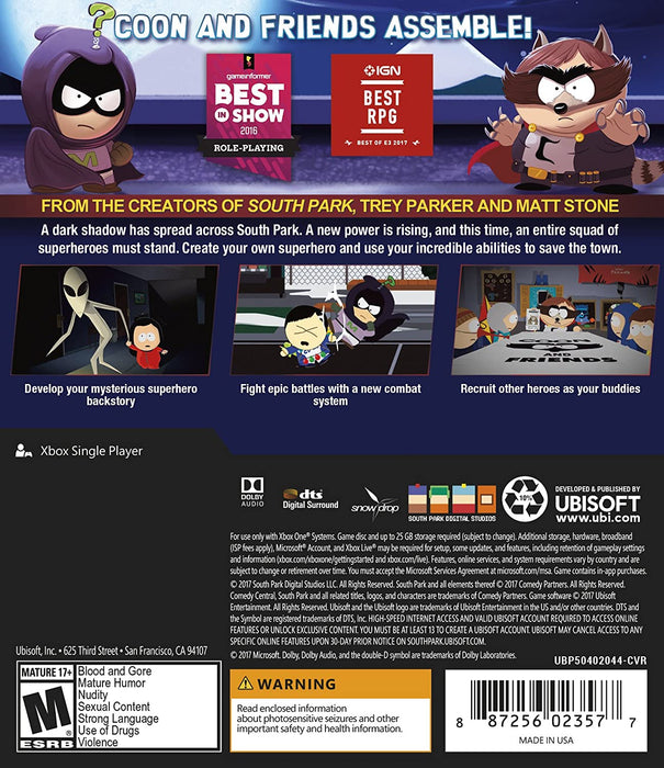 South Park: The Fractured but Whole - Xbox One