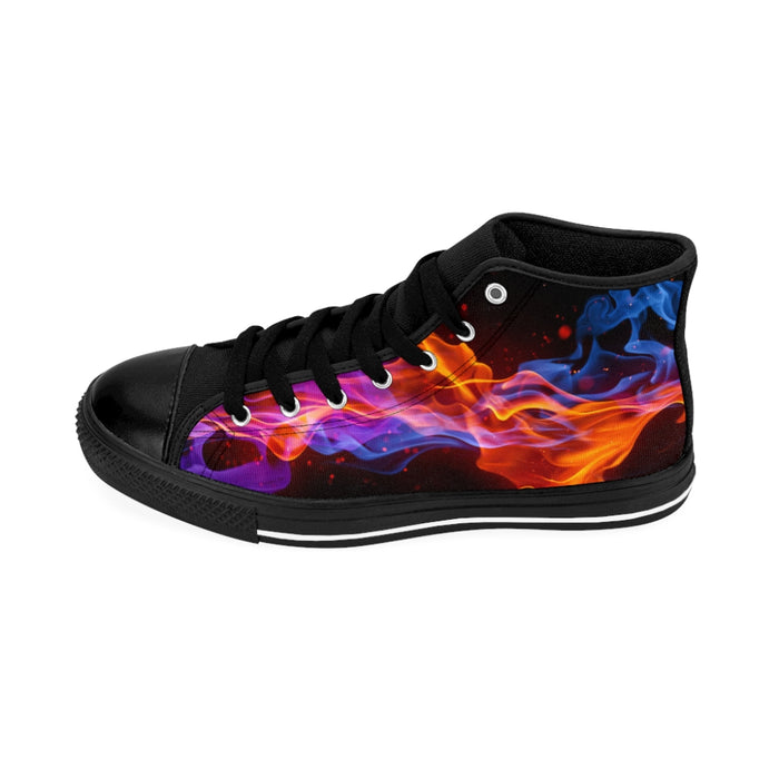 Black Fire Sneakers