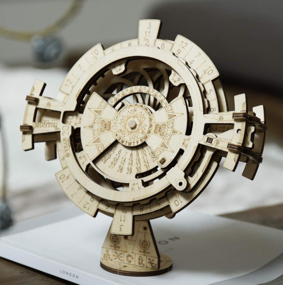 3D Perpetual Calendar Puzzle