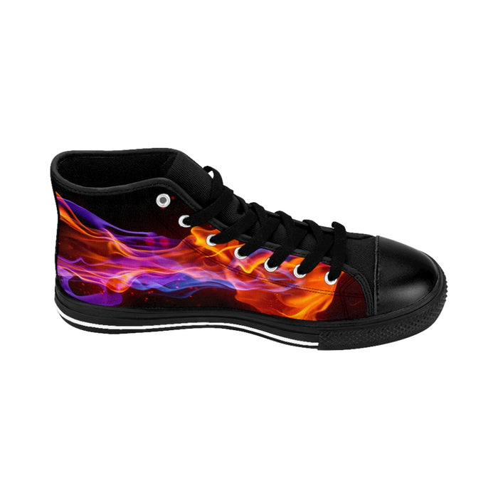 Black Fire Sneakers