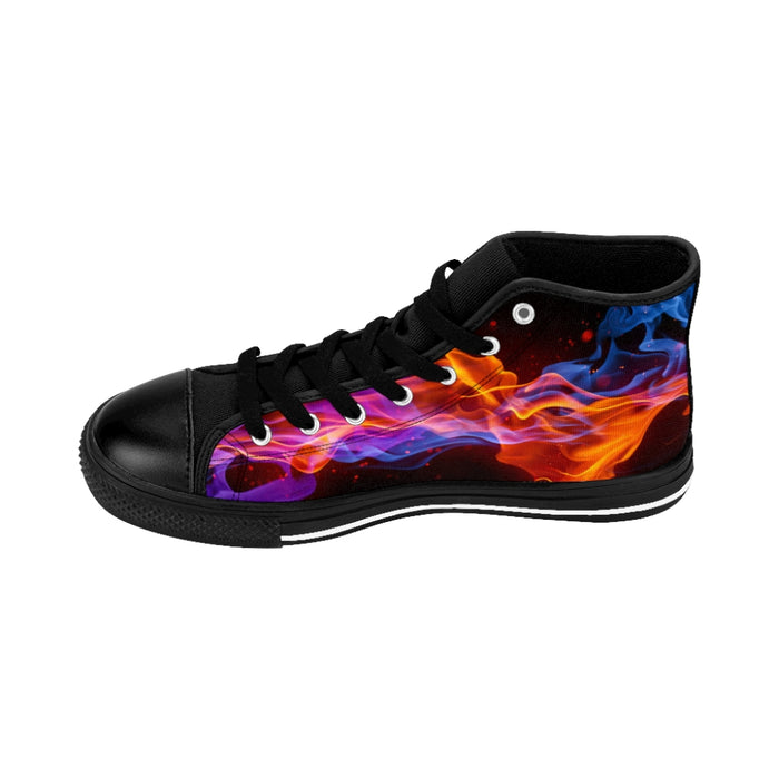 Black Fire Sneakers