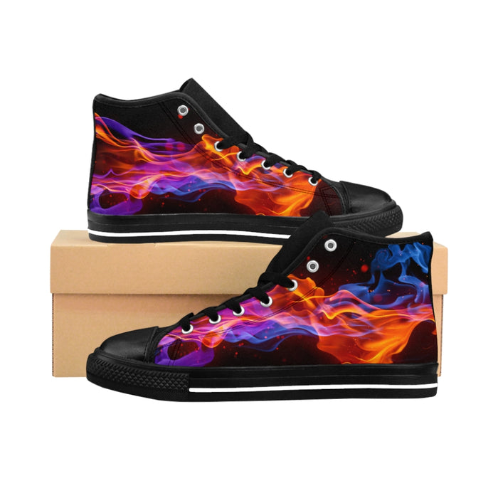 Black Fire Sneakers