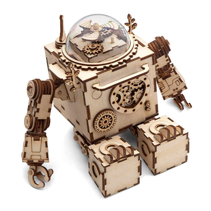 3D Puzzle Robot Music Box