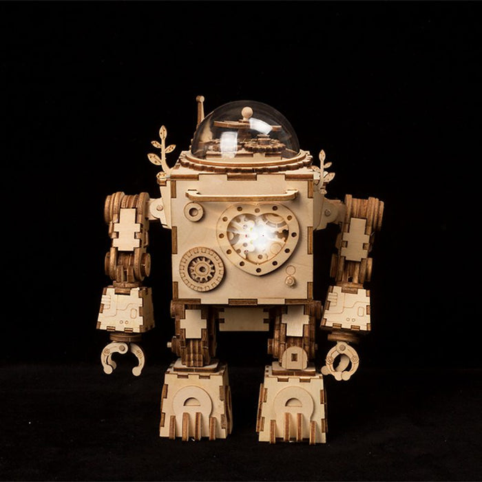 3D Puzzle Robot Music Box