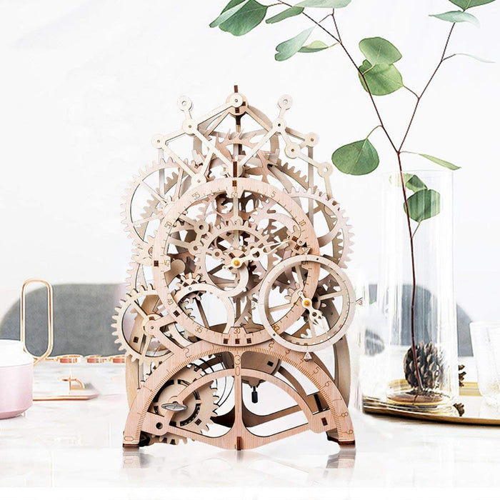 3D Puzzle Pendulum Clock