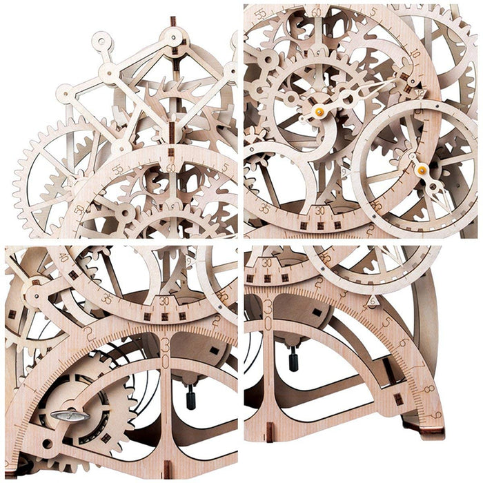 3D Puzzle Pendulum Clock