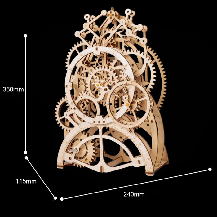 3D Puzzle Pendulum Clock